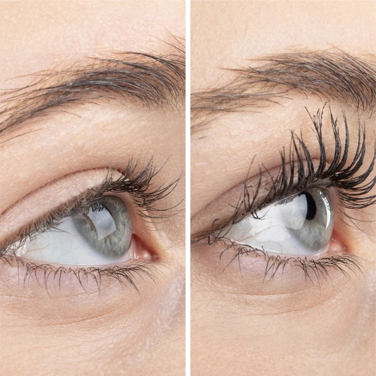 Iron Wand Mascara before and after